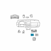 OEM 2010 Chrysler Town & Country Switch-Lighting Control Diagram - 1AC50DX9AB