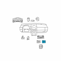 OEM 2010 Dodge Grand Caravan Switch-Lighting Control Diagram - 1AC48DX9AB