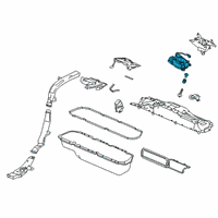 OEM 2018 Honda Accord Fan Assy., Cooling Diagram - 1J810-6C2-A02