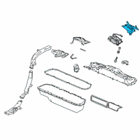 OEM Honda Frame, Fan Diagram - 1D340-6C2-A00