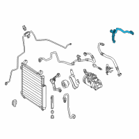 OEM 2014 Scion iQ Suction Pipe Diagram - 88707-74030