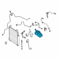 OEM 2014 Scion iQ Compressor Assembly Diagram - 88320-74060