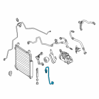 OEM 2014 Scion iQ Discharge Pipe Diagram - 88715-74010