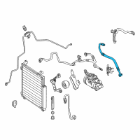 OEM 2013 Scion iQ Suction Hose Diagram - 88704-74030