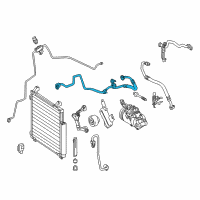 OEM 2012 Scion iQ Discharge Hose Diagram - 88703-74031