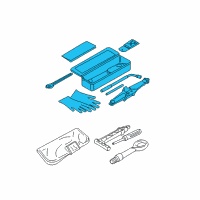 OEM 2013 BMW ActiveHybrid 3 Set Of Lifting Jack Diagram - 71-10-2-182-448
