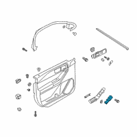 OEM 2021 Ford Explorer Window Switch Diagram - LB5Z-14529-BA