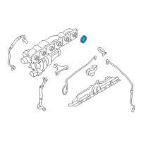 OEM BMW 335i Gasket Ring Diagram - 11-65-7-593-303