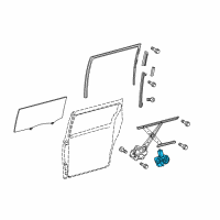 OEM 2012 Toyota Sienna Motor Diagram - 85710-08041