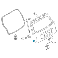 OEM 2020 BMW X2 Blind Plug Diagram - 07-14-7-127-540