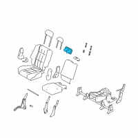 OEM Chrysler Aspen CUPHOLDER Diagram - ZS411D1AA