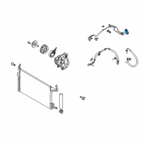 OEM Kia Spectra5 Valve-Expansion Diagram - 976262F000