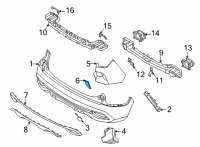 OEM 2022 Kia Seltos Lamp Assembly-Rear R/REF Diagram - 92405Q5000