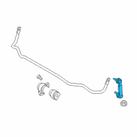 OEM 2014 BMW 535i Rear Swing Support Diagram - 33-55-6-777-635