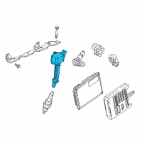 OEM 2019 Buick Cascada Ignition Coil Diagram - 55511559