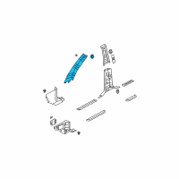 OEM 2006 Kia Sorento Trim Assembly-Front Pillar Diagram - 858113E000CY