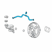 OEM Honda Odyssey Tube Assy., Master Power Diagram - 46402-THR-A01