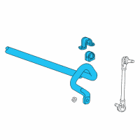 OEM Chevrolet Bolt EV Stabilizer Bar Diagram - 42477249