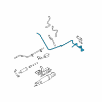 OEM 2008 Ford E-350 Super Duty Hose Diagram - 5C2Z-9E498-B