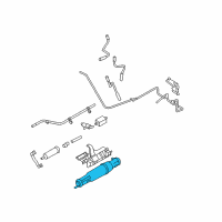 OEM Ford E-350 Super Duty Vapor Canister Diagram - 6C2Z-9D653-E