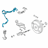 OEM 2020 Hyundai Santa Fe HOSE/PIPE Assembly-Vacuum Diagram - 59150-S2100