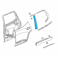 OEM 2022 Chevrolet Traverse Applique Diagram - 84419197