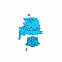 OEM Toyota Tacoma Blower Assembly Diagram - 87130-04031