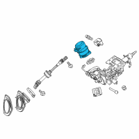 OEM 2022 Lexus RX450h Computer Assembly, Power Diagram - 89650-0E070