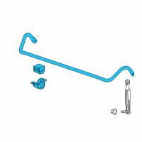 OEM 2014 Cadillac ATS Stabilizer Bar Diagram - 22882892