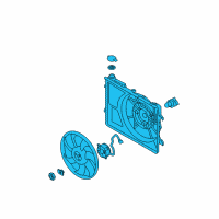 OEM Hyundai Elantra Coupe Blower Assembly Diagram - 25380-3X500