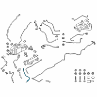 OEM 2018 BMW 328d xDrive Exhaust Temperature Sensor Diagram - 13-62-8-582-662