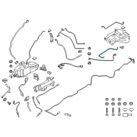 OEM 2018 BMW 328d xDrive Repumping Line Diagram - 16-19-7-331-694