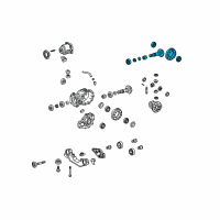 OEM Toyota Venza Ring & Pinion Diagram - 41201-80700