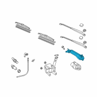 OEM 2013 Scion xD Linkage Assembly Diagram - 85150-52370