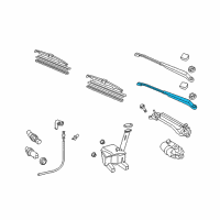 OEM 2010 Scion xD Front Arm Diagram - 85221-52330