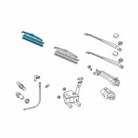 OEM 2011 Scion xD Front Blade Diagram - 85212-52180