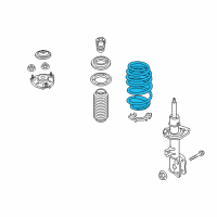 OEM 2020 Kia Sedona Front Spring Diagram - 54630A9140