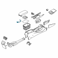 OEM Kia Cadenza Accessory Socket Assembly Diagram - 951202F100