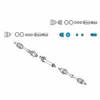OEM 2014 Kia Sedona Boot Set-In Joint Diagram - 495954D700