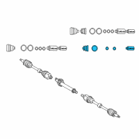 OEM 2011 Kia Sedona Boot Set-In Joint Diagram - 495954D700