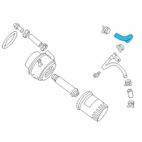 OEM Pontiac Aztek Outlet Hose Diagram - 24506766