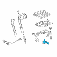 OEM 2019 Infiniti QX30 Crankshaft Position Sensor Diagram - 23731-HG00E