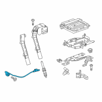 OEM 2017 Infiniti Q60 Sensor Assembly Knock Diagram - 22060-2V71A