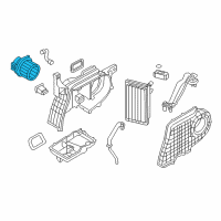 OEM 2018 Kia Sorento Motor & Wheel Assembly Diagram - 979452W000