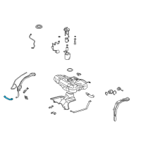 OEM 2012 Toyota Corolla Filler Hose Diagram - 77213-12260