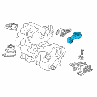 OEM 2018 Honda Fit Rod, Torque Diagram - 50890-T5A-911