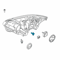 OEM 2020 Ford Transit-250 BULB AND SOCKET ASY Diagram - LK3Z-13466-A