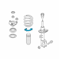 OEM Kia Sorento Pad-Front Spring, Lower Diagram - 54633C5000