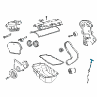 OEM Dodge Indicator-Engine Oil Level Diagram - 4792148AC