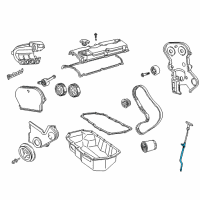 OEM Chrysler Sebring Tube-Engine Oil Indicator Diagram - 4792315AE